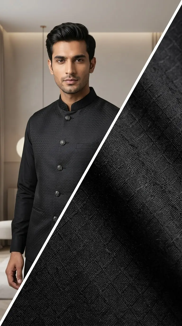 Premium Katan Koti Plain (Black)